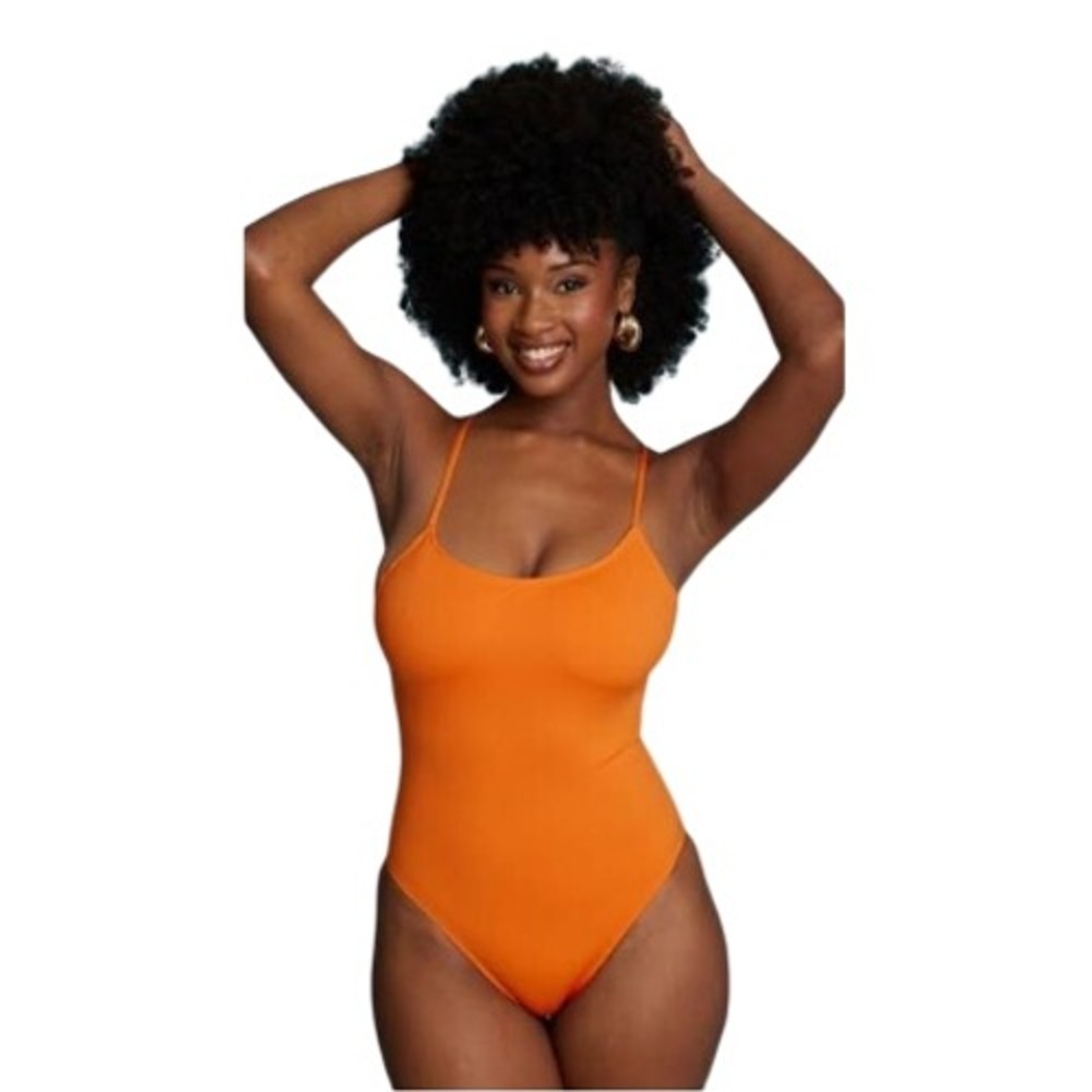 Liberty‎ & Justice One Piece Swimsuit Bright Orange Size XL New Without Tags